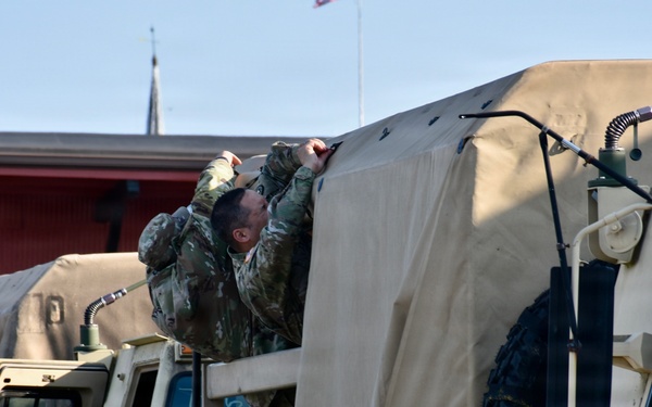 Army prepares for opening night support