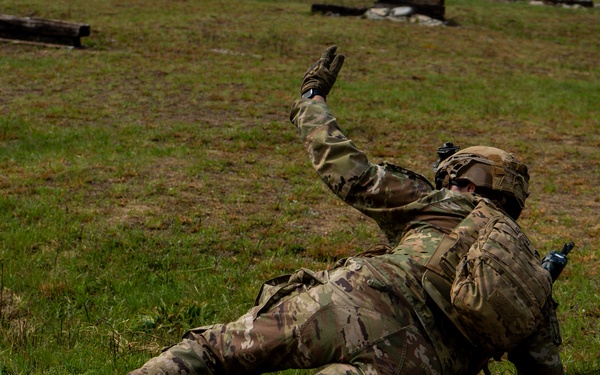 2-112th Infantry Soldiers train at Fort Indiantown Gap
