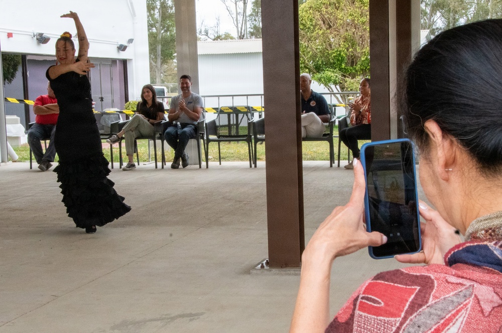 Naval Station Rota MWR hosts Sevillanas dance class