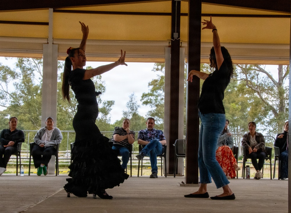 Naval Station Rota MWR hosts Sevillanas dance class