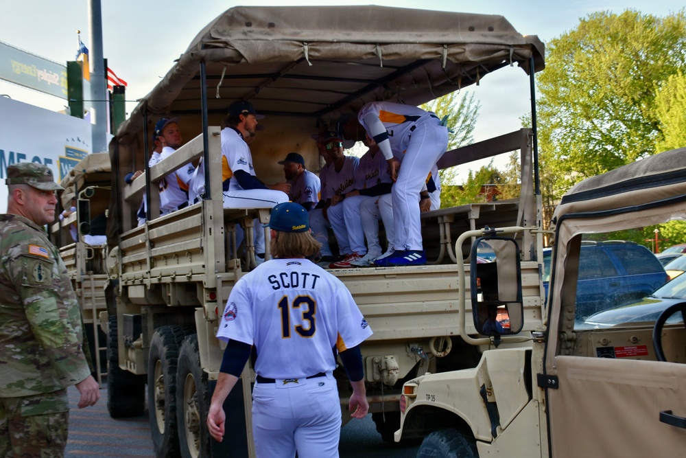 254 Quarter Master Company prepares for opening night at York Revolution game
