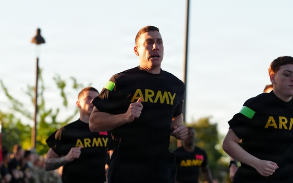 Leading the Charge: 1st Sgt. Lape Sets the Pace in 4-27 FA Victory