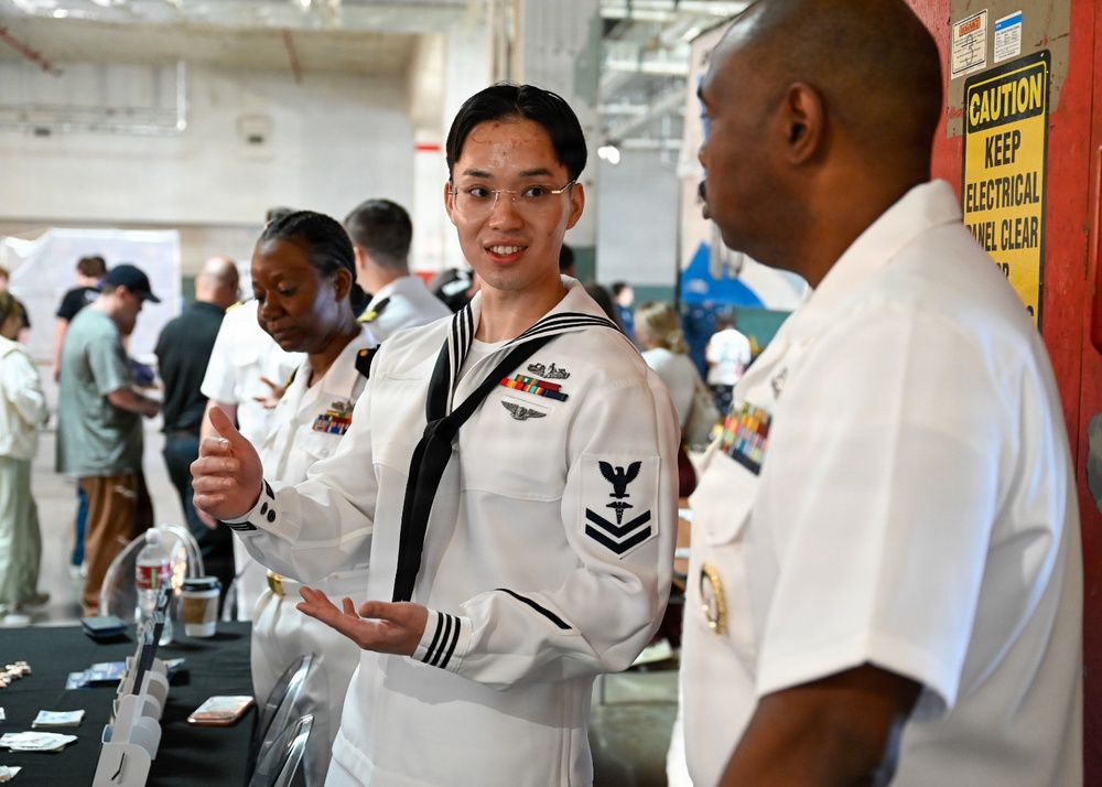 Fleet Week Houston: Navy Medicine Team at the Post Expo