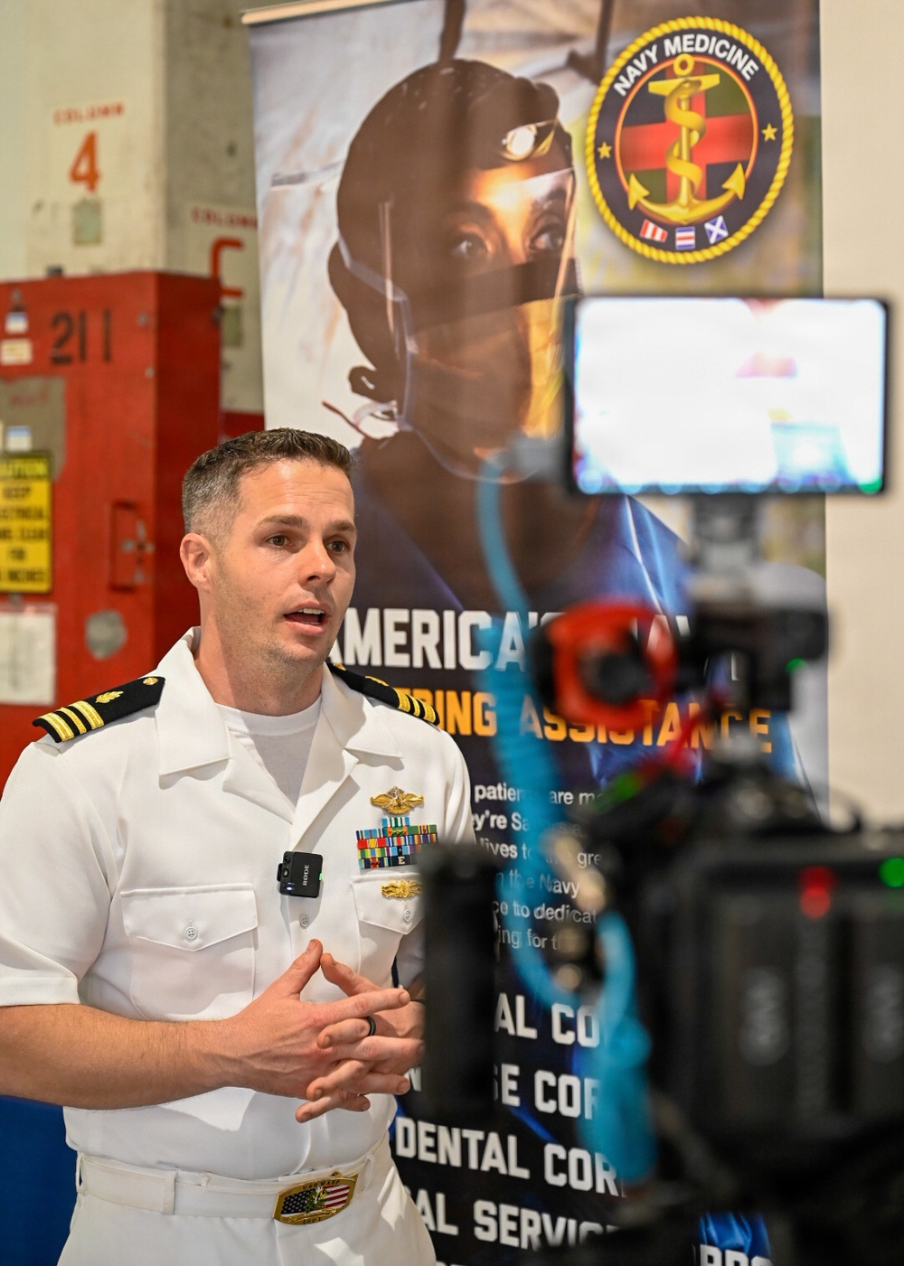 Fleet Week Houston: Navy Medicine Team at the Post Expo
