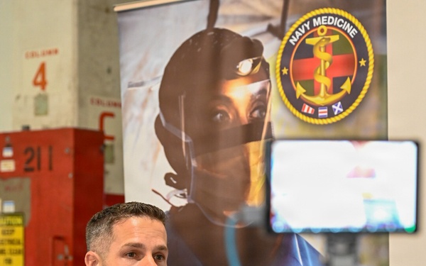 Fleet Week Houston: Navy Medicine Team at the Post Expo