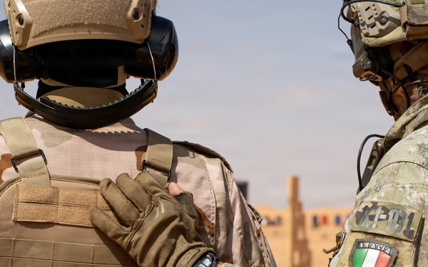 Italian Special Forces conduct live-fire training during Flintlock 2026