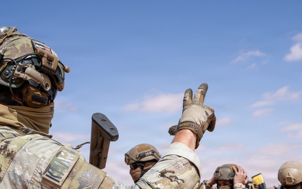 Italian Special Forces conduct live-fire training during Flintlock 2026