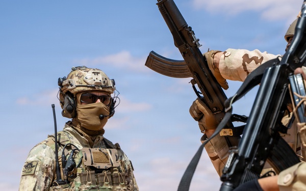 Italian Special Forces conduct live-fire training during Flintlock 2026