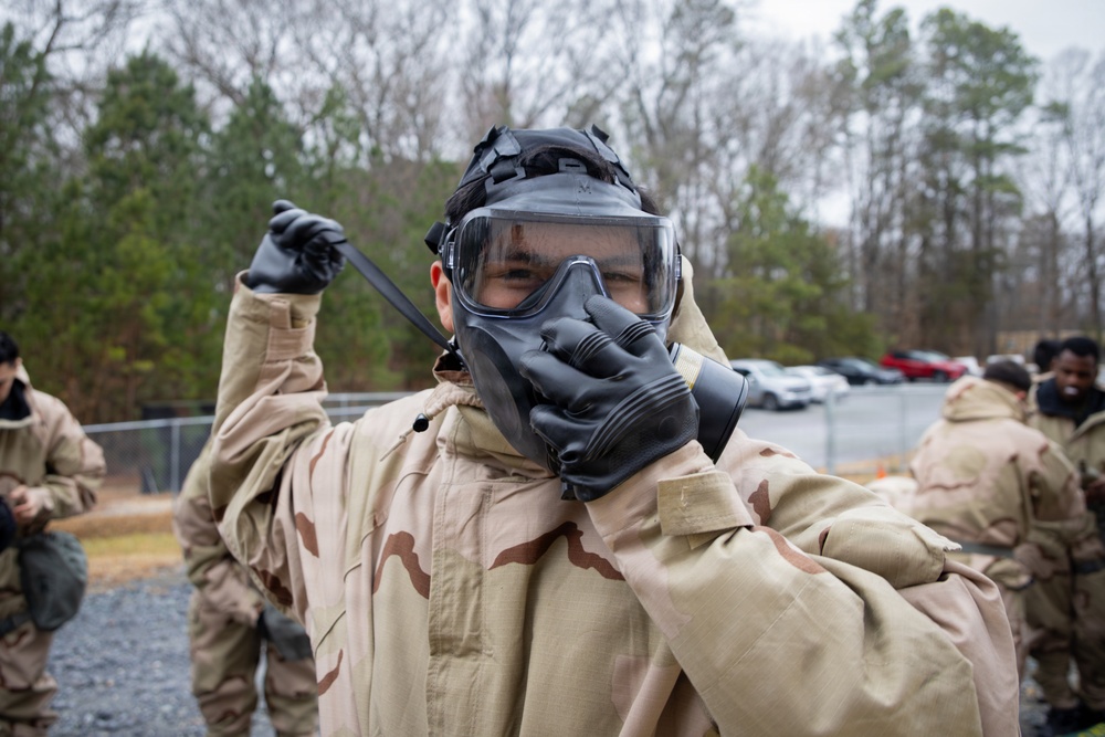 CBIRF Conducts Annual Gas Chamber Training