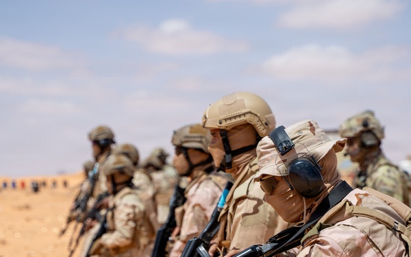 Italian Special Forces conduct live-fire training during Flintlock 2026