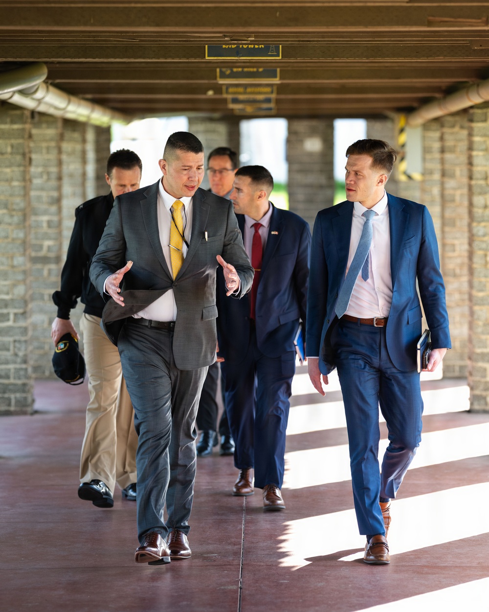 Rep. Ken Calvert's Staff Visits Naval Surface Warfare Center Corona Division
