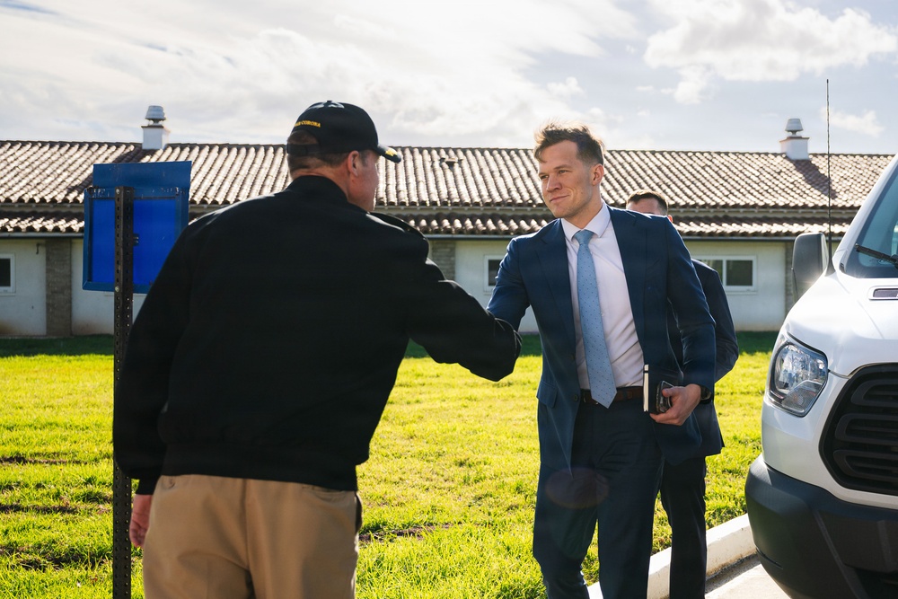 Rep. Ken Calvert's Staff Visits Naval Surface Warfare Center Corona Division