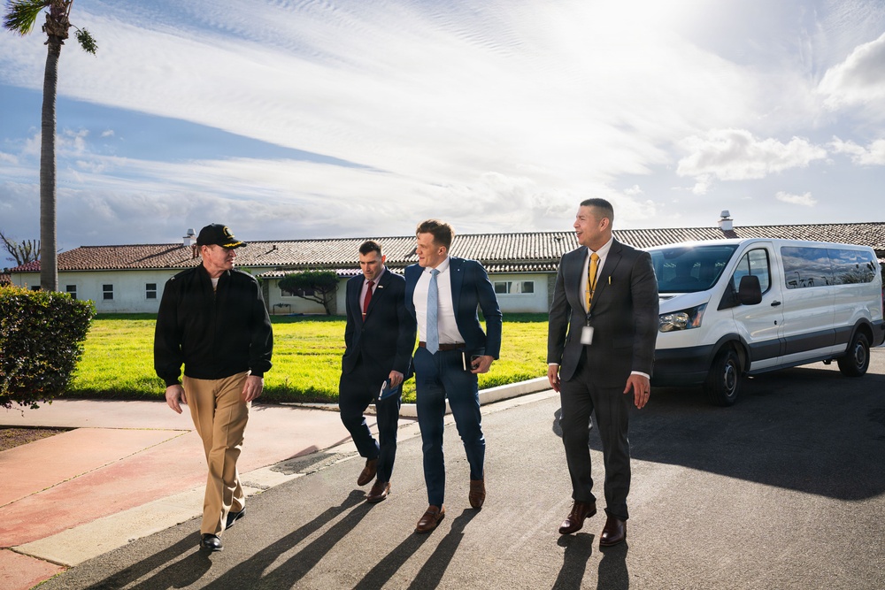 Rep. Ken Calvert's Staff Visits Naval Surface Warfare Center Corona Division