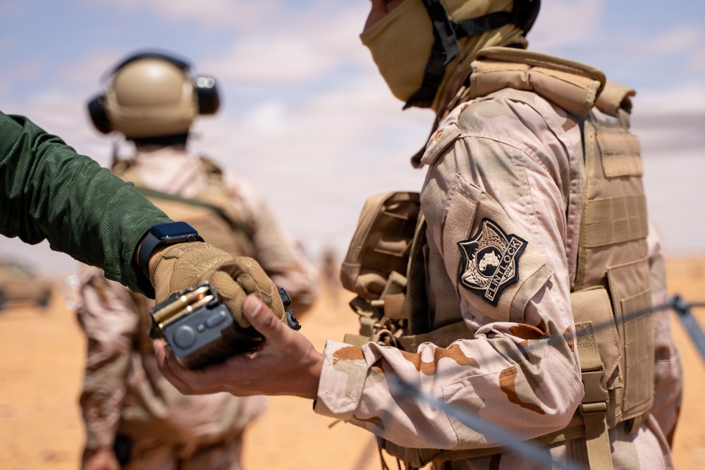 Italian Special Forces conduct live-fire training during Flintlock 2026