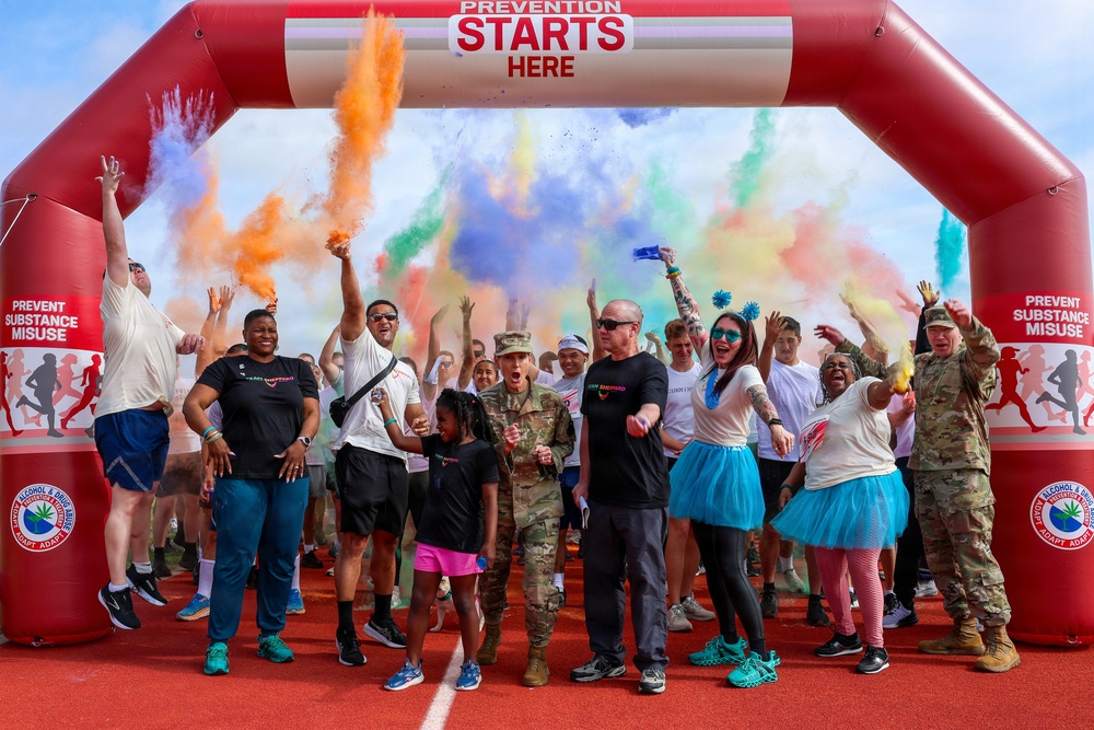 A Burst of Color: Promoting Sexual Assault &amp; Alcohol Misuse Awareness and Prevention at Sheppard AFB