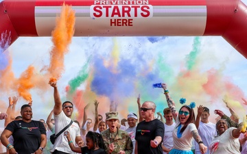 A Burst of Color: Promoting Sexual Assault &amp; Alcohol Misuse Awareness and Prevention at Sheppard AFB
