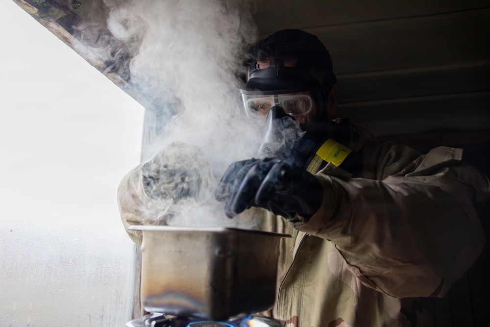 CBIRF Conducts Annual Gas Chamber Training