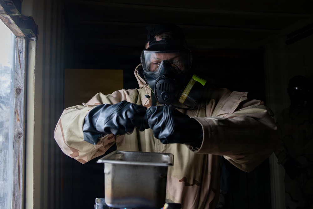 CBIRF Conducts Annual Gas Chamber Training