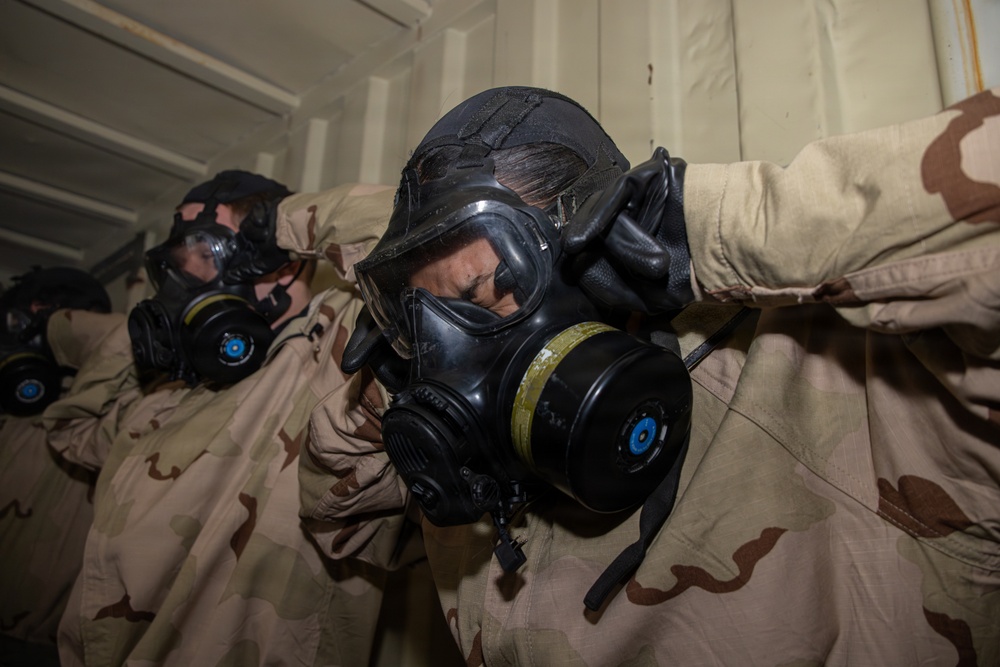 CBIRF Conducts Annual Gas Chamber Training