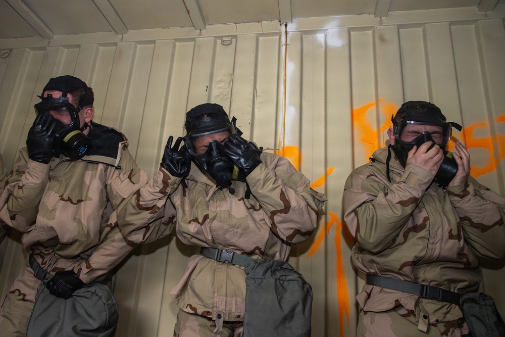 CBIRF Conducts Annual Gas Chamber Training