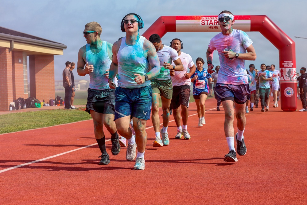 A Burst of Color: Promoting Sexual Assault &amp; Alcohol Misuse Awareness and Prevention at Sheppard AFB
