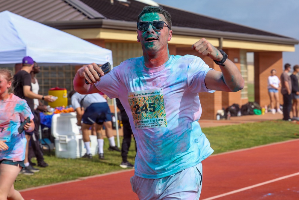 A Burst of Color: Promoting Sexual Assault &amp; Alcohol Misuse Awareness and Prevention at Sheppard AFB