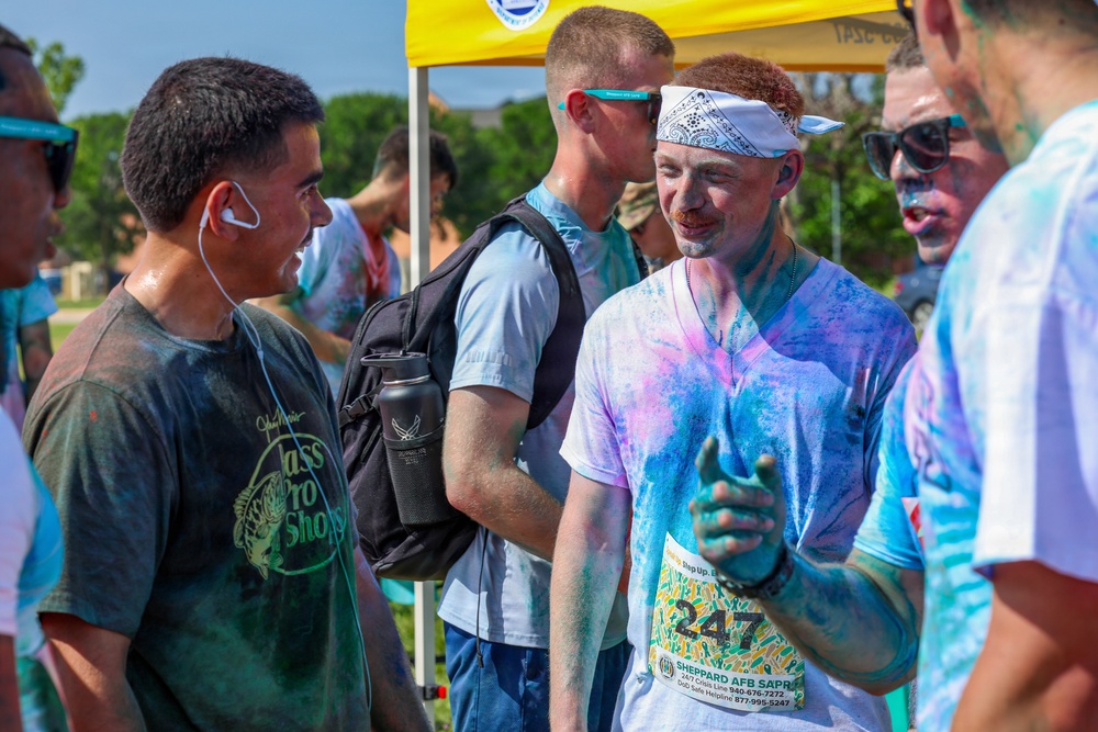 A Burst of Color: Promoting Sexual Assault &amp; Alcohol Misuse Awareness and Prevention at Sheppard AFB
