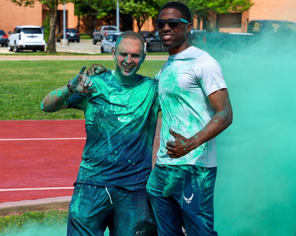 A Burst of Color: Promoting Sexual Assault &amp; Alcohol Misuse Awareness and Prevention at Sheppard AFB