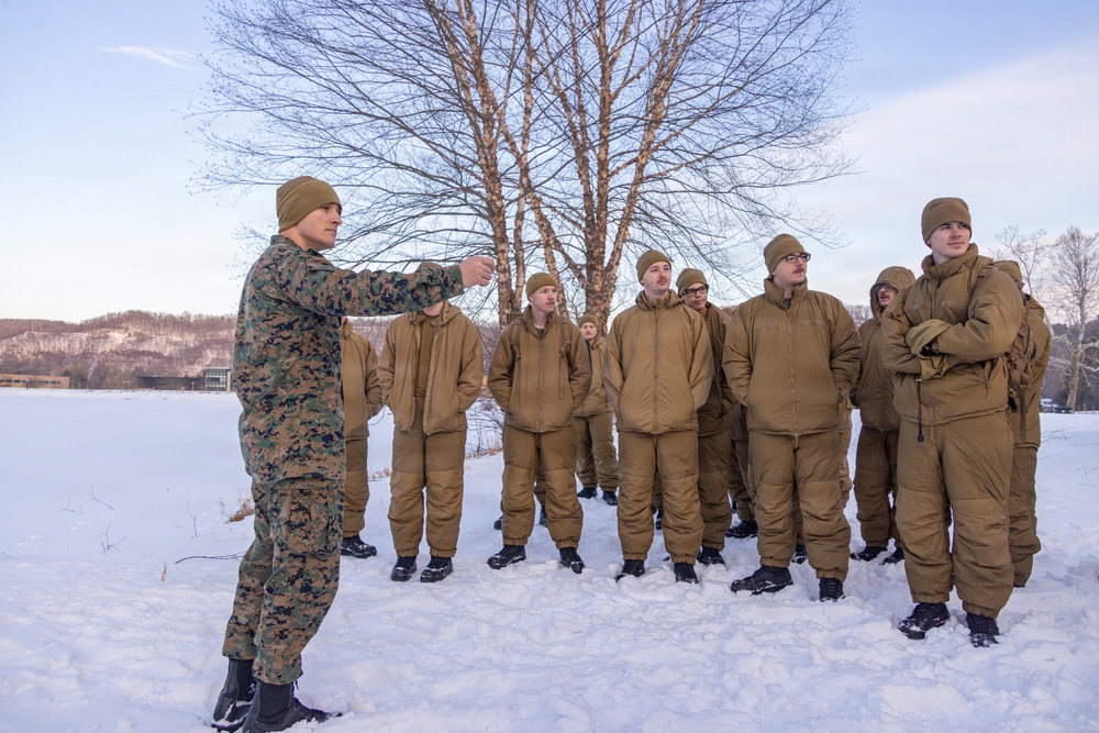 CBIRF Marines and Sailors with Bravo Co. Conduct a Polar Plunge