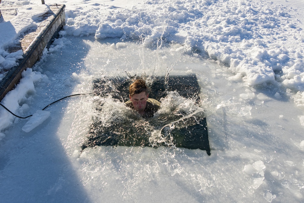 CBIRF Marines and Sailors with Bravo Co. Conduct a Polar Plunge