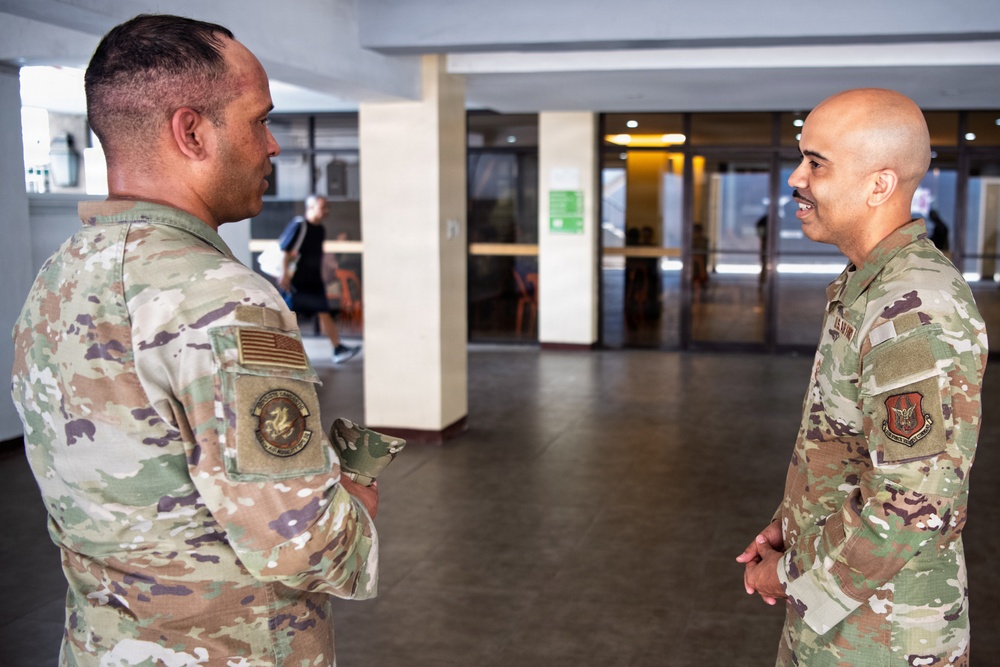 Chief Nunez visits Reserve Airmen supporting Exercise Balikatan