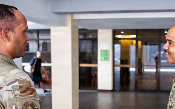 Chief Nunez visits Reserve Airmen supporting Exercise Balikatan