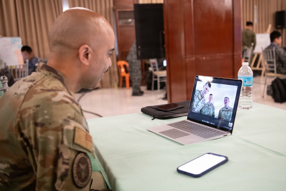 Chief Nunez visits Reserve Airmen supporting Exercise Balikatan