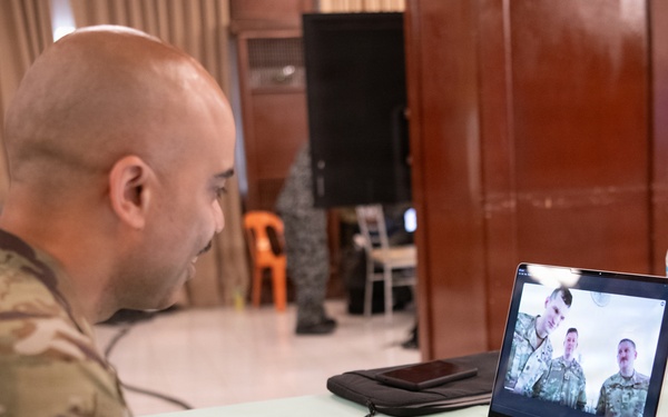 Chief Nunez visits Reserve Airmen supporting Exercise Balikatan