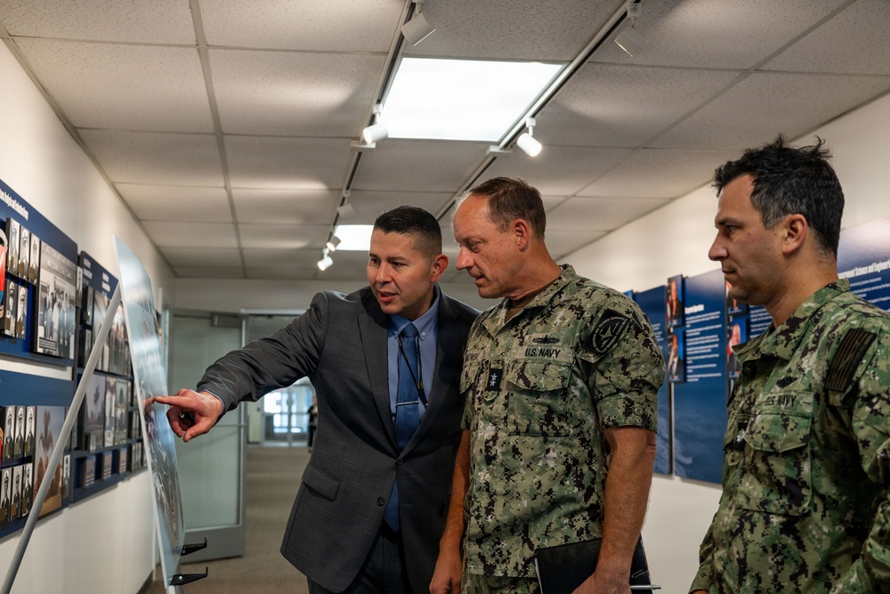 Rear Adm. Robert Nowakowski Visits NSWC Corona