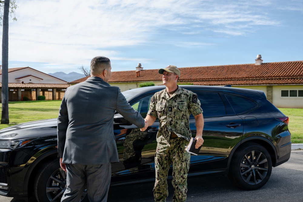 Rear Adm. Robert Nowakowski Visits NSWC Corona