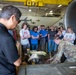 126 MXS showcases KC-135 engine to SIUE seniors