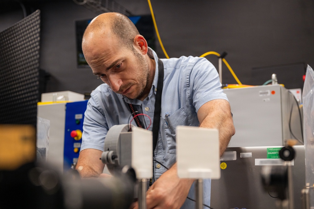 Laser Research at Naval Surface Warfare Center Corona Division