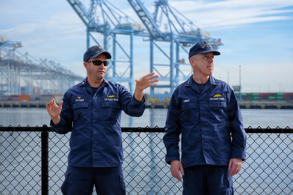 U.S. Coast Guard Commandant discusses infrastructure