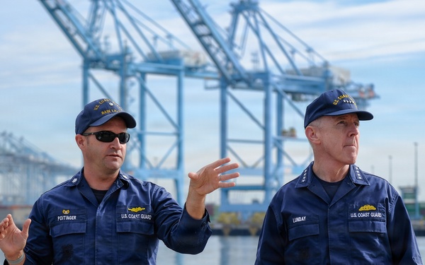 U.S. Coast Guard Commandant discusses infrastructure