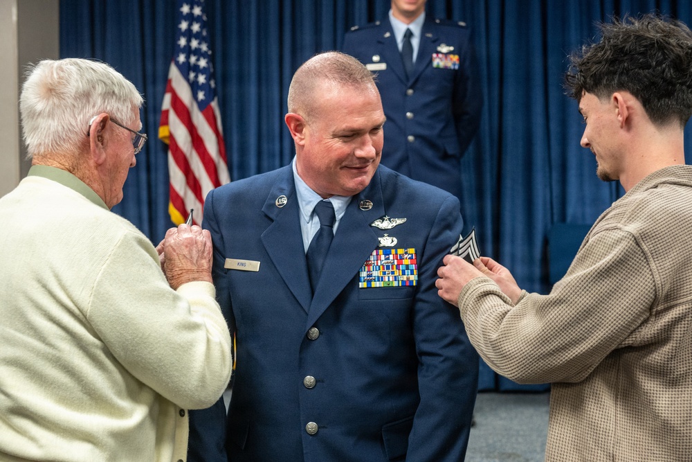 King promoted to chief