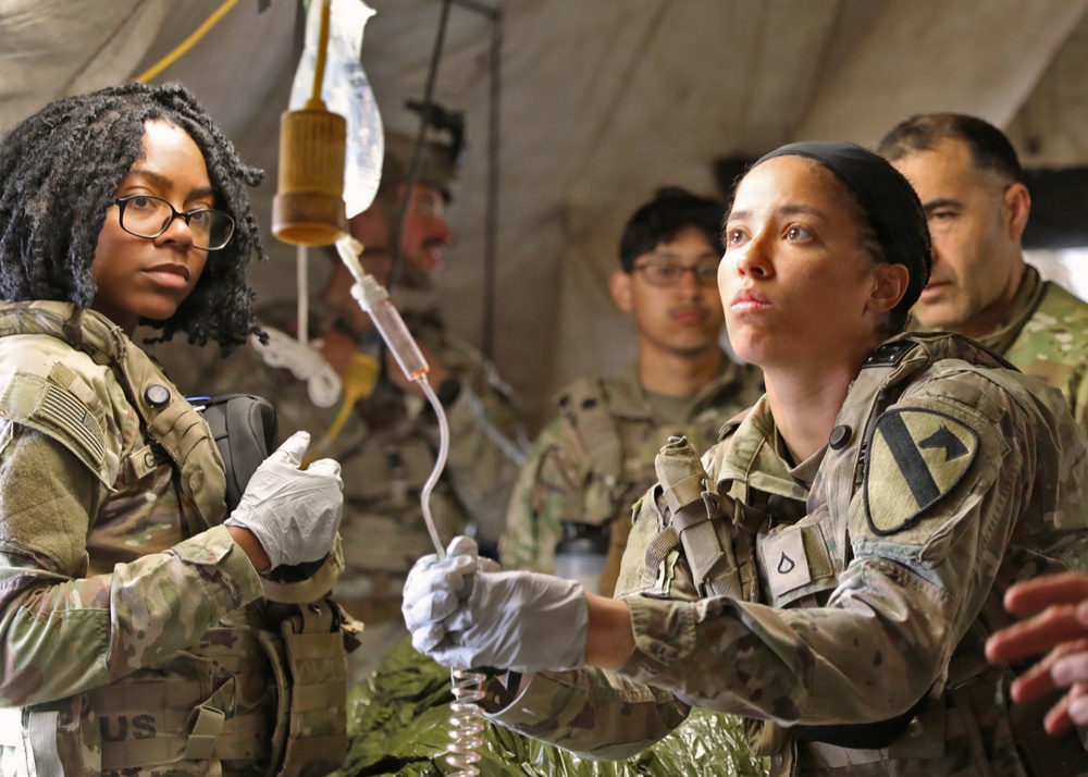 No Refrigeration Needed: Army Medics Learn Walking Blood Bank Transfusion Techniques During Combined Resolve