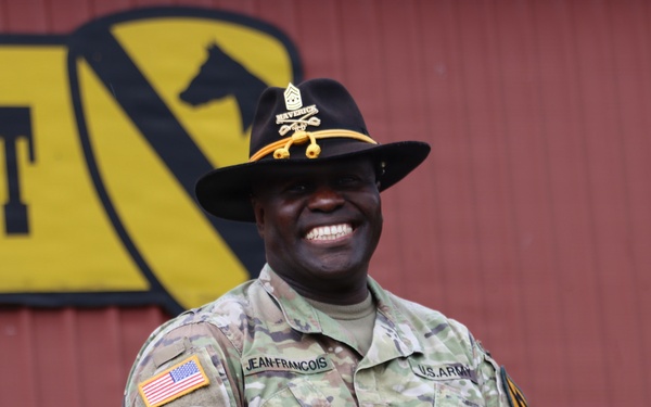 1st Cavalry Division leads a staff ride at the Horse Cavalry Detachment