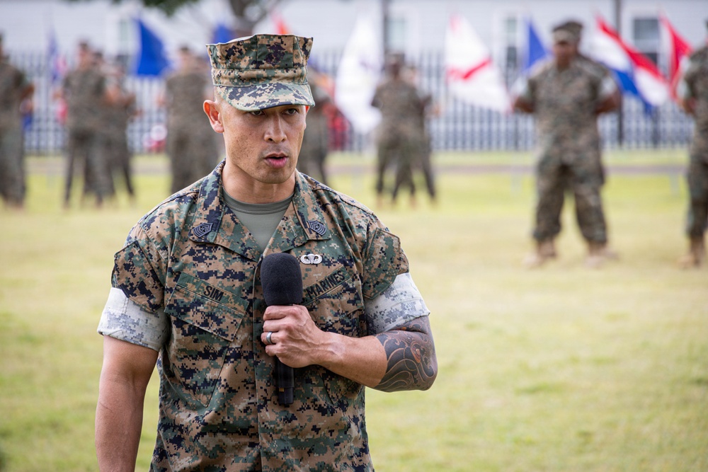 Sergeants Major’s Relief and Appointment Ceremony in New Orleans