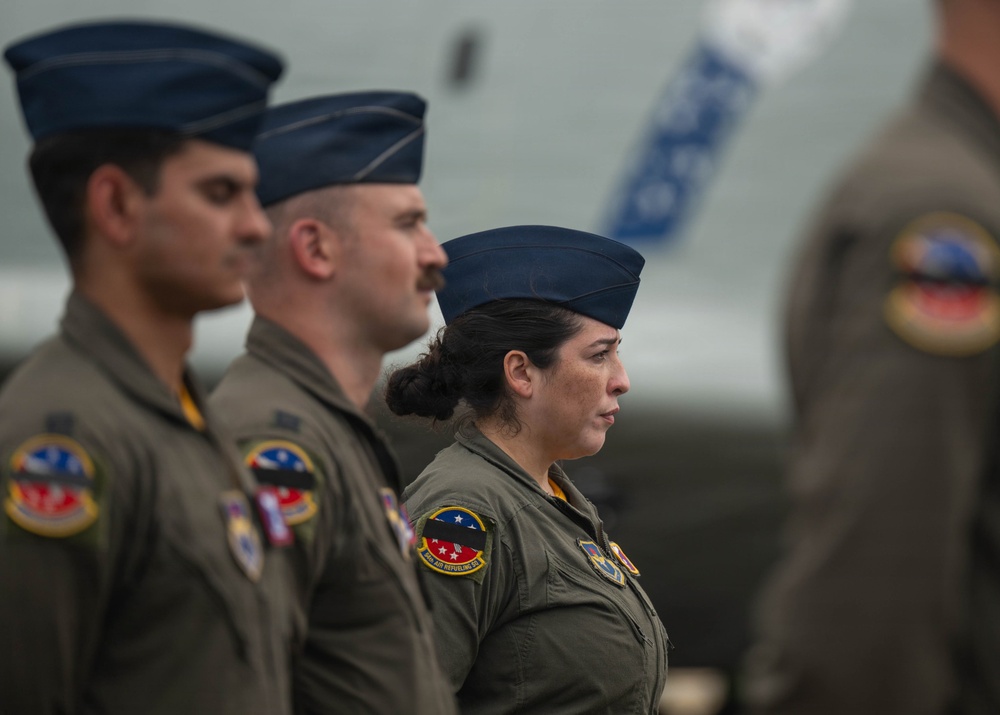 54th Air Refueling Squadron holds memorial to honor Zeus 95 fallen crew members