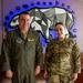 168th Wing Commander presents his Commander Coin to 354th Medical Group Airmen