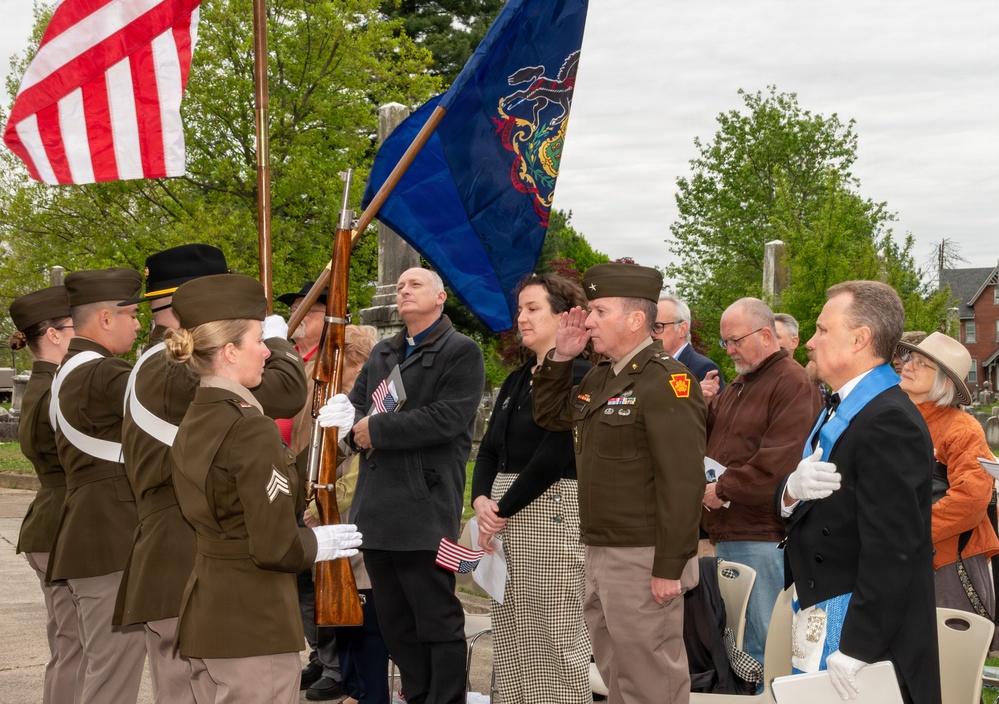 President James Buchanan 235th Memorial Wreath Laying Ceremony