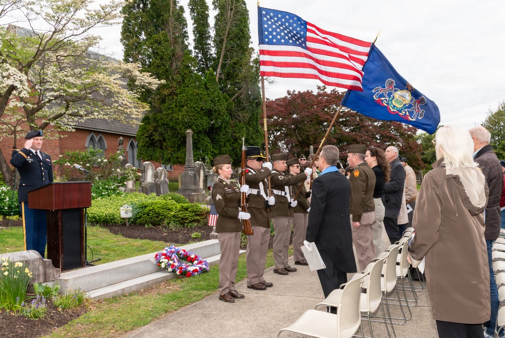 President James Buchanan 235th Memorial Wreath Laying Ceremony
