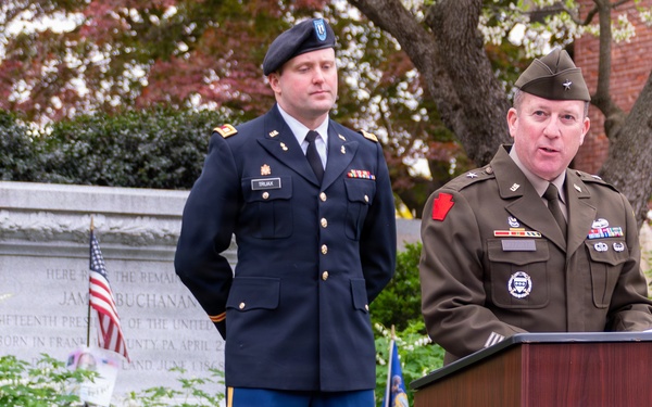 President James Buchanan 235th Memorial Wreath Laying Ceremony