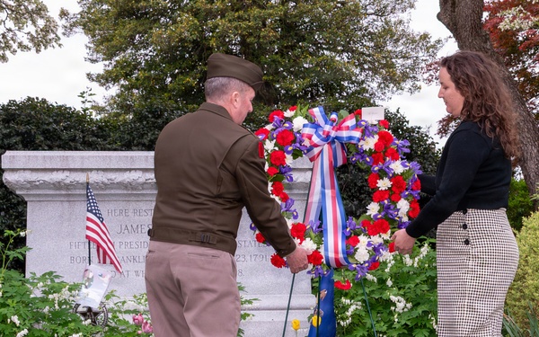 President James Buchanan 235th Memorial Wreath Laying Ceremony